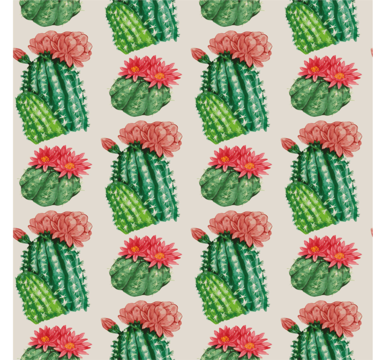 Store enrouleur cactus floral du désert - TenStickers
