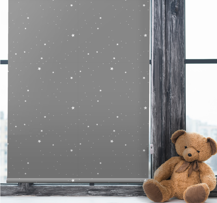 Store enrouleur chambre enfant paysage nocturne céleste - TenStickers