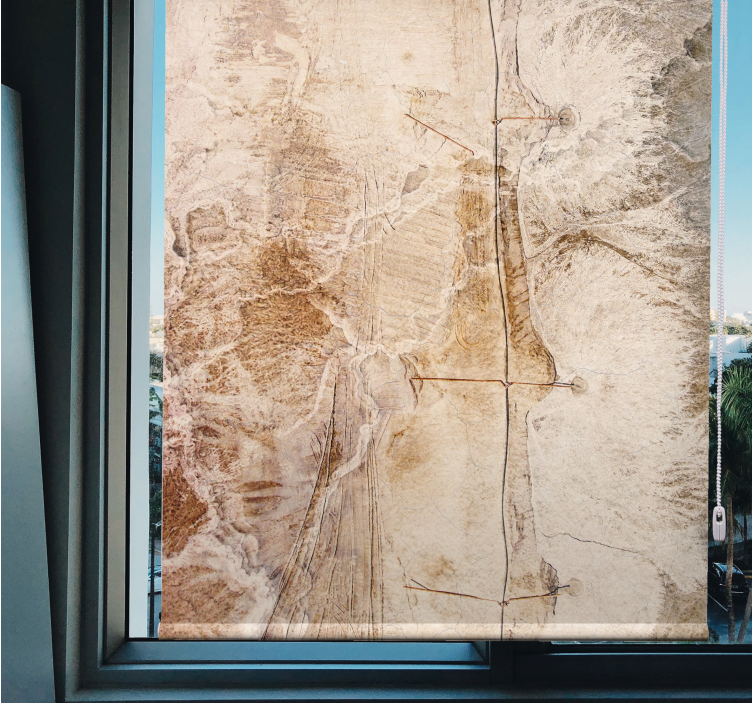 Store enrouleur textures et motifs motifs de grès abstraits - TenStickers