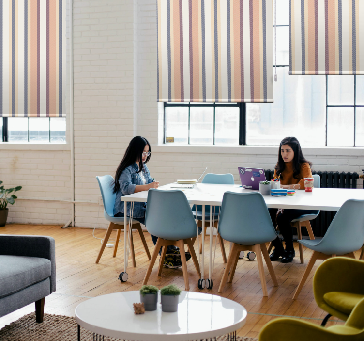 Store lignes verticales texturées - TenStickers