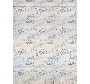 Store enrouleur original graffitis gris - TenStickers