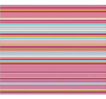 Store enrouleur chambre ado motif à rayures roses - TenStickers