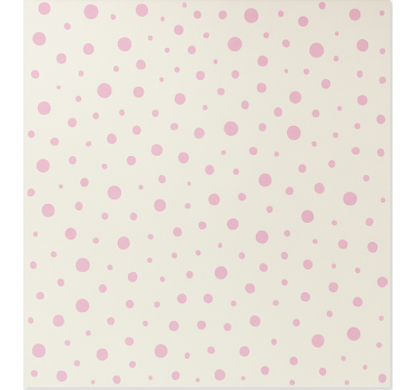Store enrouleur chambre ado pois roses élégants - TenStickers