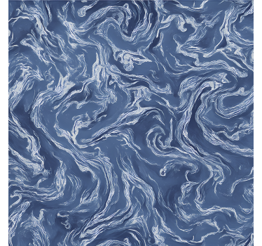 Store enrouleur chambre ado marbre indigo abstrait - TenStickers