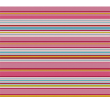 Store enrouleur chambre ado motif à rayures multicolores - TenStickers
