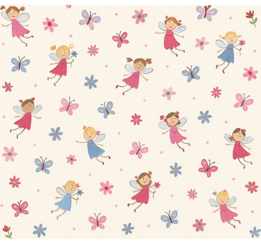 Store enrouleur chambre ado joyeuses petites fées - TenStickers