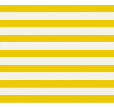 Store enrouleur chambre ado rayures jaunes et blanches - TenStickers