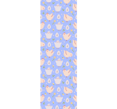 Store enrouleur chambre enfant personnages de poules - TenStickers
