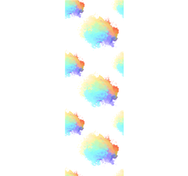 Store enrouleur chambre ado fête des couleurs - TenStickers