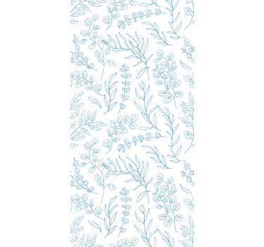 Store enrouleur chambre ado plantes fines - TenStickers