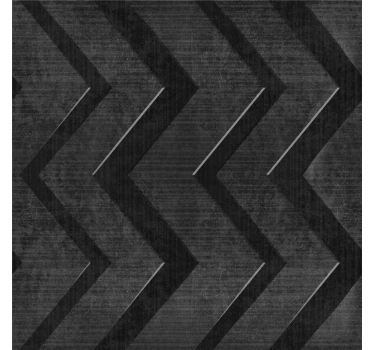 Store enrouleur chambre ado rayures acier noir - TenStickers