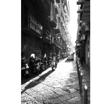 Store enrouleur salon naples vintage - TenStickers