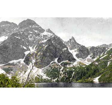 Store enrouleur salon montagnes polonaises zakopane - TenStickers