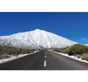 Store enrouleur salon route vers le teide - TenStickers