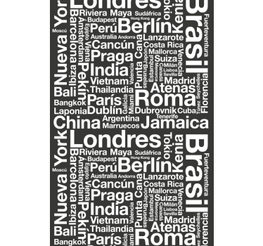Stores avec phrase Villes - TenStickers