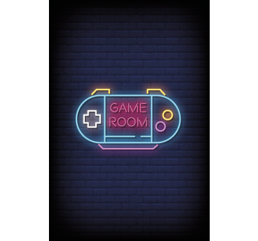 Store enrouleur gamer effet néon - TenStickers