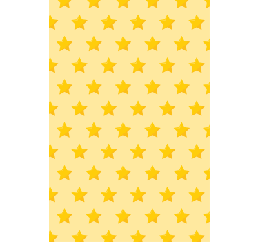 Store enrouleur original motif étoile jaune - TenStickers
