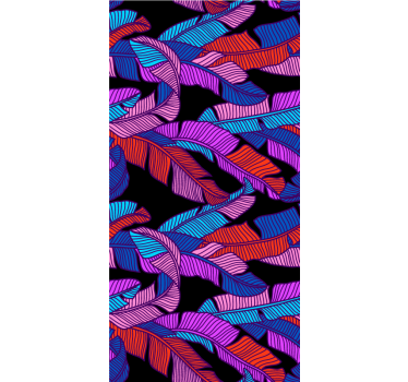 Store enrouleur original motif de panache électrique - TenStickers