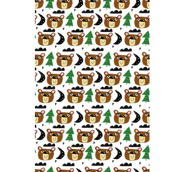 Store enrouleur chambre enfant modèles de bébé ours - TenStickers