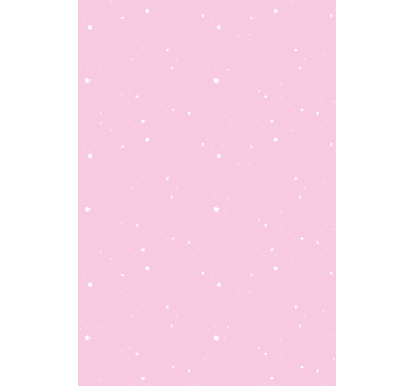 Store enrouleur chambre ado motif rose étoilé - TenStickers