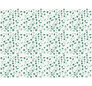 Store enrouleur original motif vert de noël - TenStickers