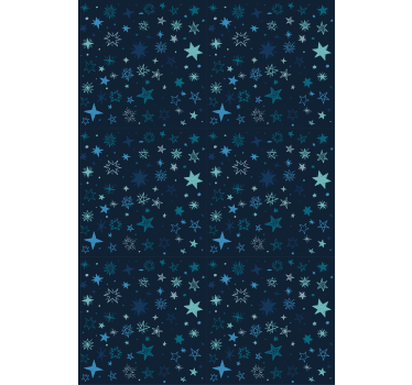 Store enrouleur chambre enfant ciel céleste du soir - TenStickers