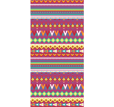 Store enrouleur original motif tribal - TenStickers