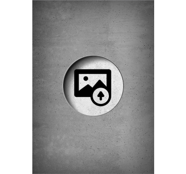 Stores enrouleurs photo personnalisée béton effet 3d - TenStickers