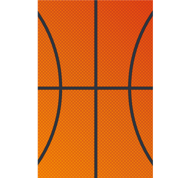 Store enrouleur chambre ado motif ballon de basket - TenStickers