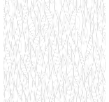 Store enrouleur blanc lignes ondulées - TenStickers