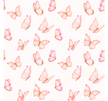 Store papillon aquarelles - TenStickers
