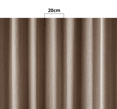 Store beige imitation texture de rideau - TenStickers