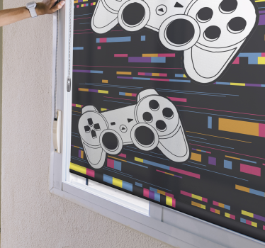 Store monstre Console à distance multicolore - TenStickers