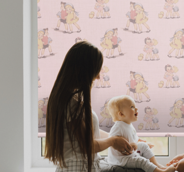 Store enrouleur original enfants jouant ensemble - TenStickers