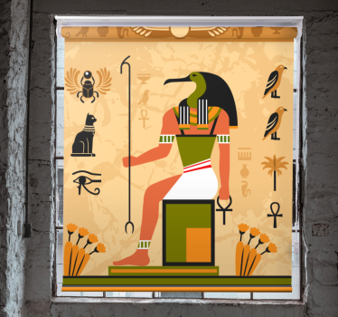 Store enrouleur original divinité égyptienne antique - TenStickers