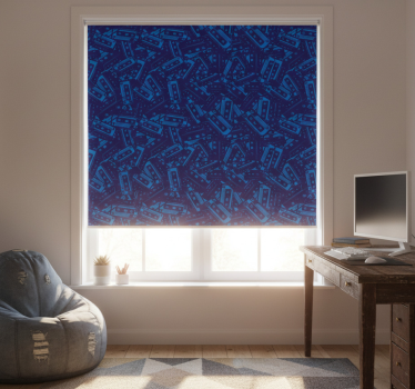 Store enrouleur chambre ado cassette - TenStickers