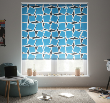 Store enrouleur chambre ado collage photo créatif - TenStickers