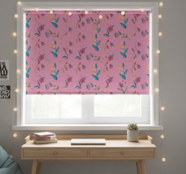 Store enrouleur chambre ado décor jardin éclectique - TenStickers