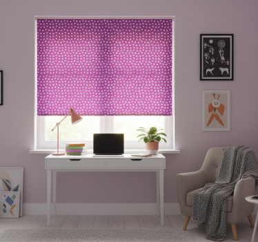 Store enrouleur chambre ado étoiles blanches enfants - TenStickers