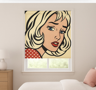 Store enrouleur chambre ado fille pop art - TenStickers