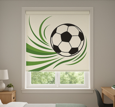 Store enrouleur chambre ado football - TenStickers
