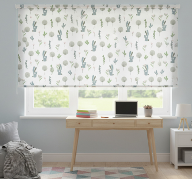 Store enrouleur chambre ado pissenlit cartoon - TenStickers