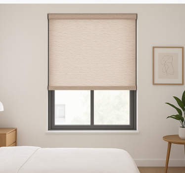 Store enrouleur chambre ado texture naturelle - TenStickers