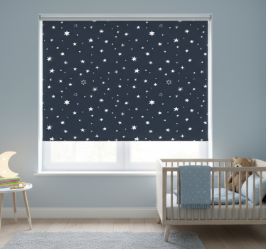 Store enrouleur chambre enfant ciel nocturne - TenStickers