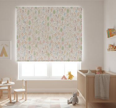 Store enrouleur chambre enfant symboles simples sur blanc - TenStickers