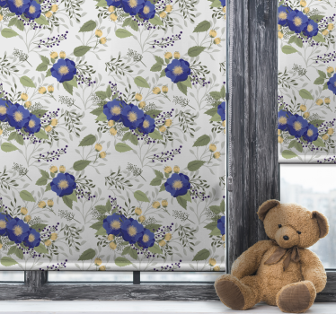 Store enrouleur classique multifleurs - TenStickers