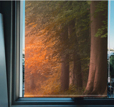 Store enrouleur forêt fantastique profonde - TenStickers