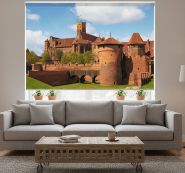 Store enrouleur salon château de malbork - TenStickers
