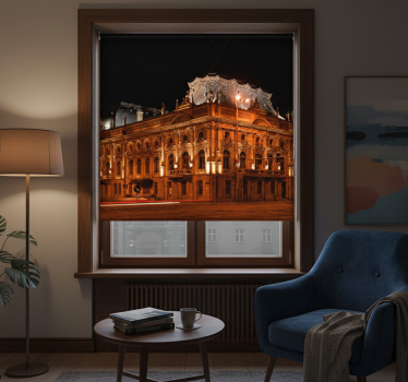 Store enrouleur salon Łódź nuit étoilée - TenStickers