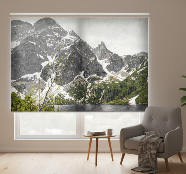 Store enrouleur salon montagnes polonaises zakopane - TenStickers